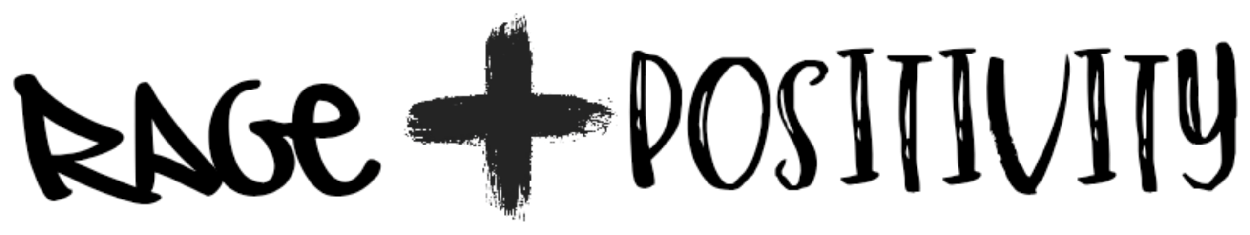Rage and Positivity wordmark